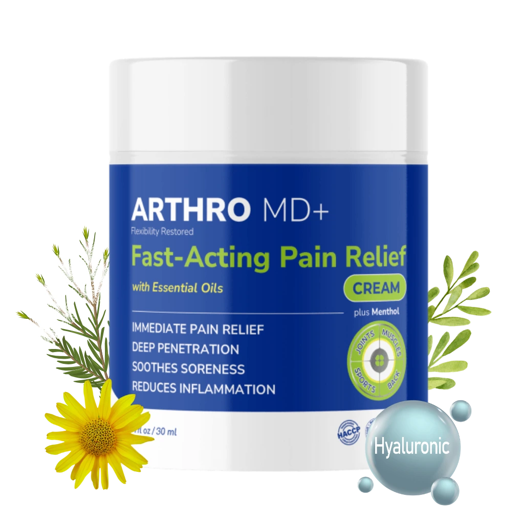 Formulated with premium ingredients, Arthro MD+ Cream is designed to help promote joint comfort and flexibility — both externally and below the surface.